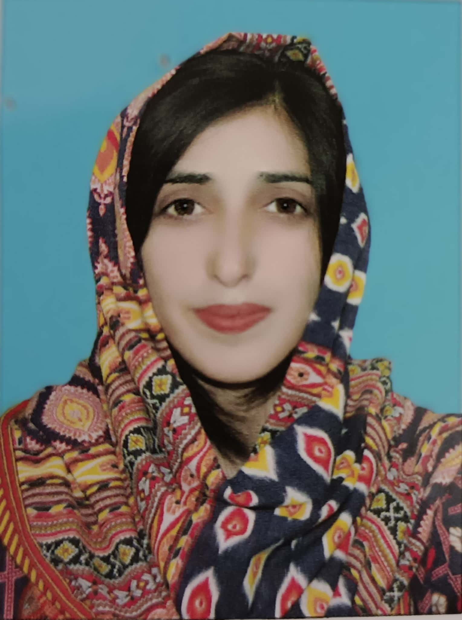 Miss  Aneesa batool