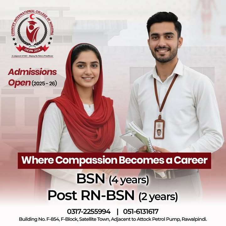 Country International College of Nursing - CICON Rawalpindi