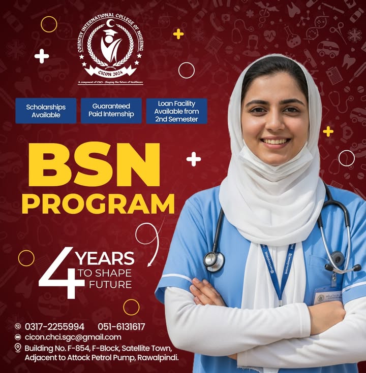 Country International College of Nursing - CICON Rawalpindi