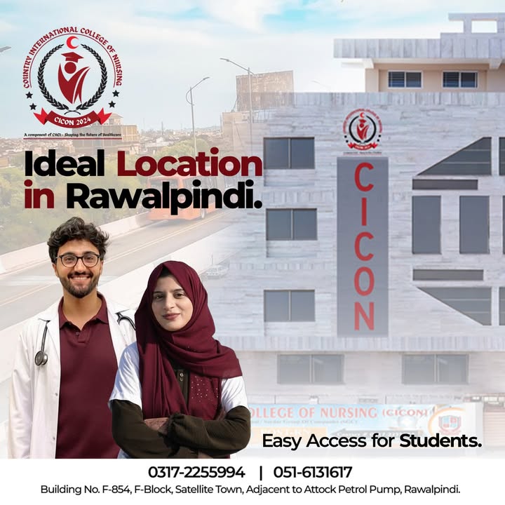 Country International College of Nursing - CICON Rawalpindi