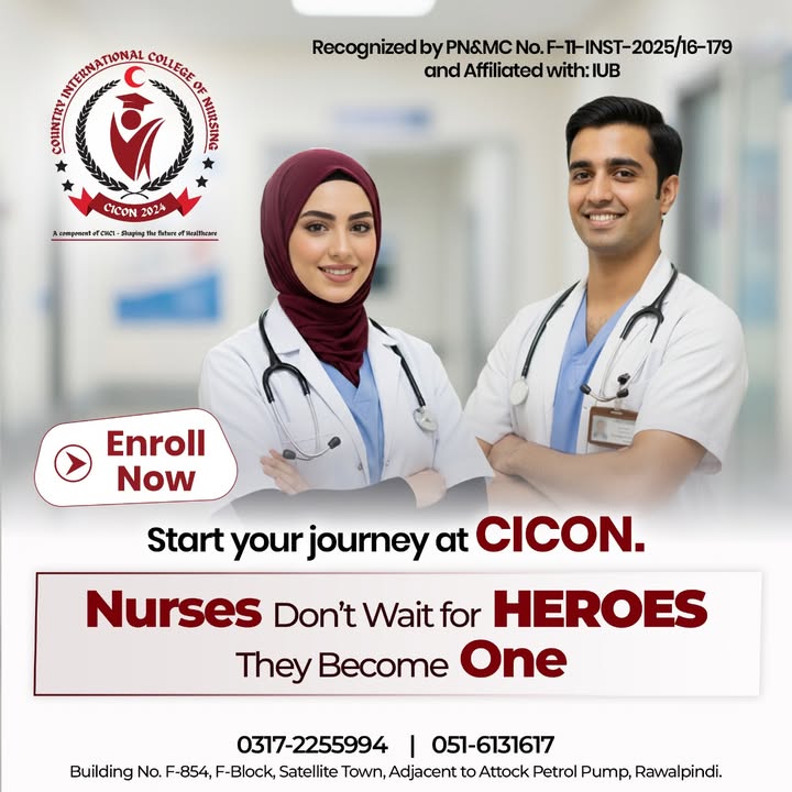 Country International College of Nursing - CICON Rawalpindi